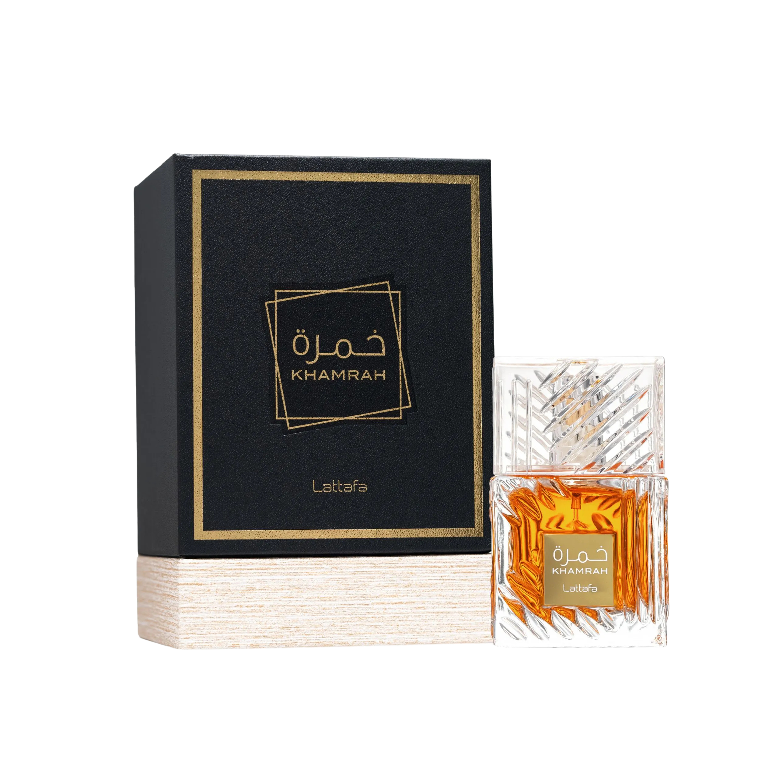 Lattafa Khamrah with presentation box